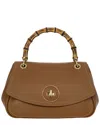 Bric's Gondola Girasole Leather Bag With Loop Handle In Brown