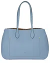 Bric's Gondola Lavanda Leather Bag In Blue