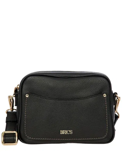 Bric's Gondola Magnolia Leather Bag In Black