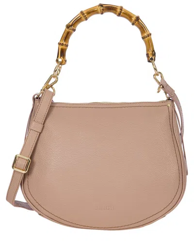 Bric's Gondola Margherita Leather Bag In Neutral