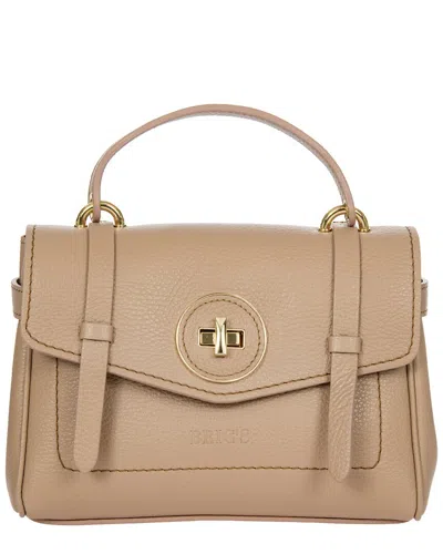 Bric's Gondola Ninfea Leather Bag In Neutral