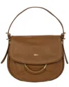 Bric's Gondola Stella Medium Leather Bag With Buckle In Brown