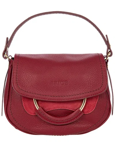 Bric's Gondola Stella Mini Leather Bag In Red