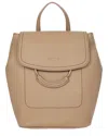 Bric's Gondola Tiglio Leather Backpack In Neutral
