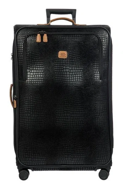 Bric's My Safari 31-inch Expandable Spinner Luggage In Black
