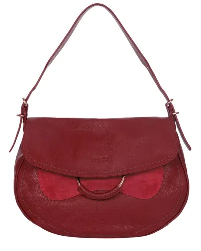 Bric's Stella Large Leather Bag In Red