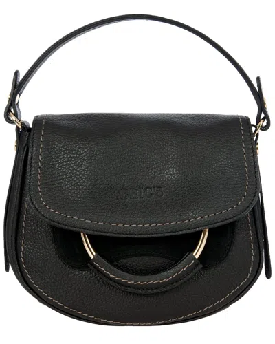 Bric's Stella Mini Leather Bag In Black