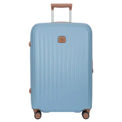 Bric's Taormina Hardside Expandable 27" Medium Checked Spinner Luggage In White