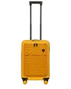 Bric's By Ulisse 21 Expandable Carry On Spinner Suitcase In Orange