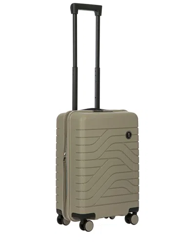 Bric's Ulisse 21in Hardside Carry-on In Gray