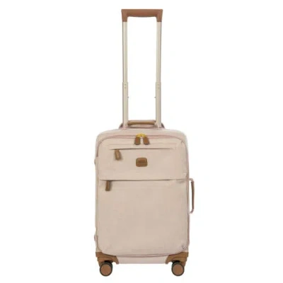 Bric's Volterra Softside 21" Carry On Spinner Luggage In Neutral
