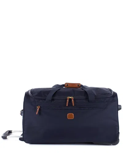 Bric's X-collection 28in Rolling Expandable Duffel Bag In Blue