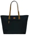 Bric's X-collection X-travel Shopping Commuter Tote In Blue