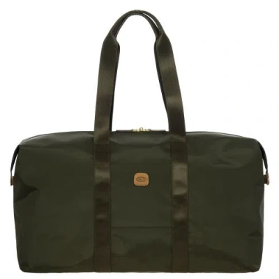 Bric's X-travel 22'' Folding Duffle In Green