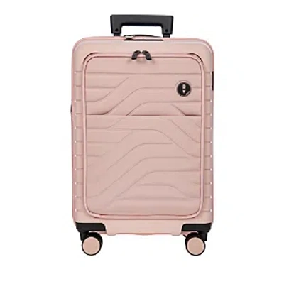 BRIC'S BY ULISSE 21 EXPANDABLE CARRY ON SPINNER SUITCASE WITH POCKET