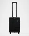 Bric's B/y Ulisse 21" Expandable Carry-on Spinner With Pocket In Black