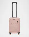Bric's B/y Ulisse 21" Expandable Carry-on Spinner With Pocket In Pearl Pink