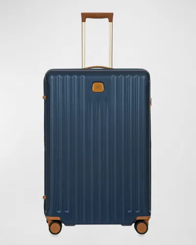Bric's Capri 2.0 30" Spinner Expandable Luggage In Matte Blue