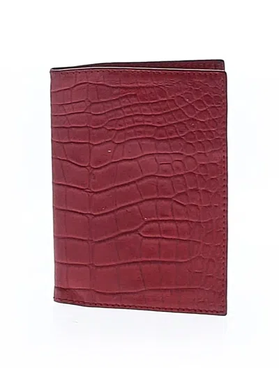 Pre-owned Bric's Card Holder In Red