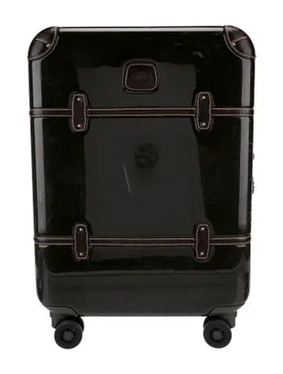 Pre-owned Bric's Carry On Suitcase In Green