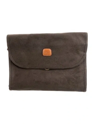 Pre-owned Bric's Cosmetic Bag In Brown