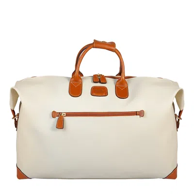 Bric's Firenze 22 Cargo Duffel In Cream