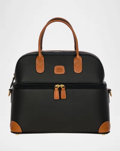 Bric's Firenze Faux Leather Tuscan Train Case In Black