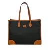 Bric's Life Faux Suede Tote Bag In Black