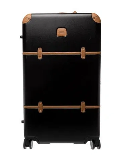 Pre-owned Bric's Hard-shelled Rolling Suitcase In Black