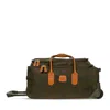 Bric's Life 21 Carry On Rolling Duffel In Olive