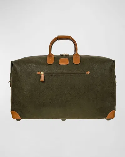 Bric's Life 22" Cargo Duffel Luggage In Olive