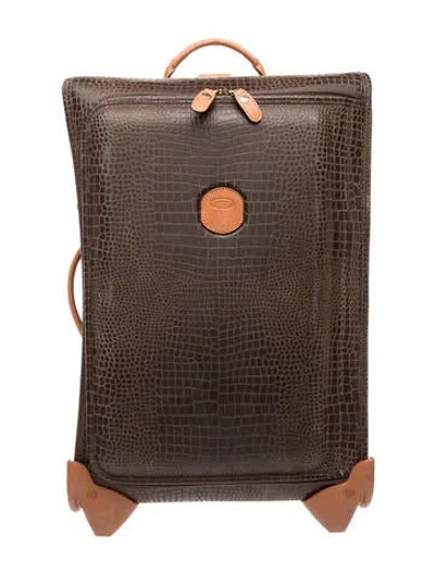 Pre-owned Bric's Men's Brown Suitcase