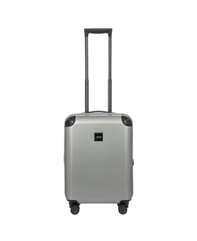 Bric's Milano 21" Amalfi Spinner In Silver,black