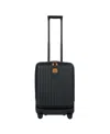 Bric's Milano Capri 2.0 21" Spinner With Pocket In Matte Black