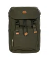 Bric's Milano X-bag Excursion Backpack In Olive
