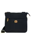 Bric's Milano X-travel Expandable Shoulderbag In Navy