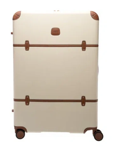 Pre-owned Bric's Neutral Polycarbonate Suitcase In Neutrals