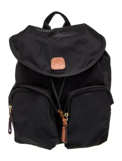 Pre-owned Bric's Nylon Backpack In Black