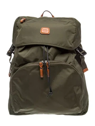 Pre-owned Bric's Nylon Backpack In Gray