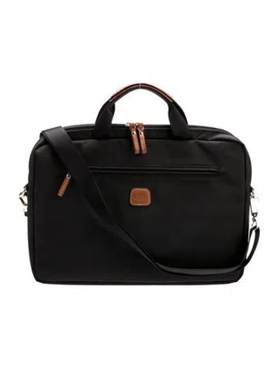 Pre-owned Bric's Nylon Briefcase In Black