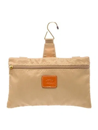 Pre-owned Bric's Nylon Garment Bag In Neutrals