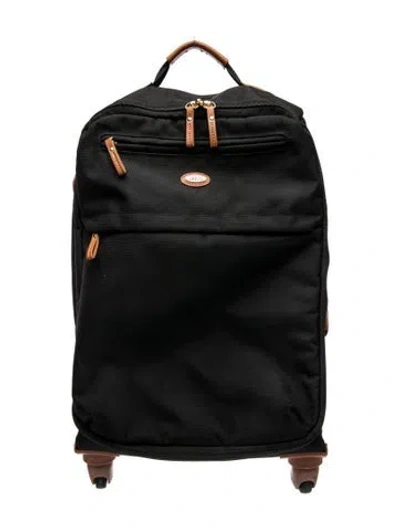 Pre-owned Bric's Nylon Suitcase In Black