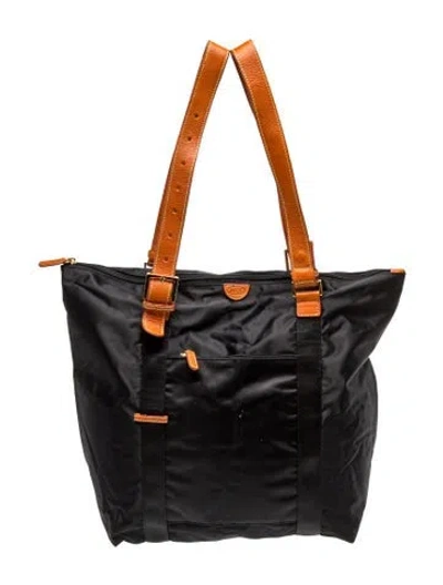 Pre-owned Bric's Nylon Tote In Black
