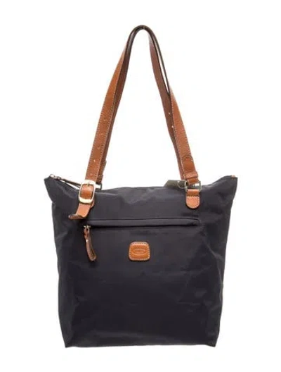 Pre-owned Bric's Nylon Tote In Black