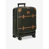 Bric's Olive Business Usb-plug-in Polycarbonate Cabin Suitcase In Olive