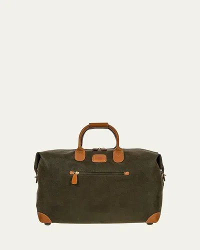 Bric's Olive Life 18" Cargo Duffel Luggage In Green