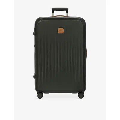 Bric's Olive Taormina Ultra-light Extra-large Suitcase 82cm In Green