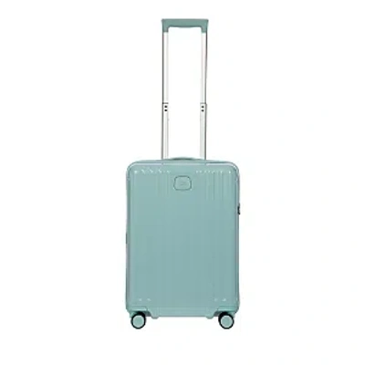 Bric's Positano 21 Carry On Spinner Suitcase In Light Blue