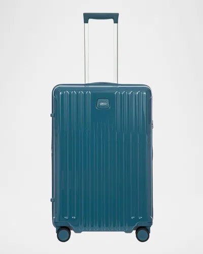 Bric's Positano 27 Expandable Spinner Suitcase In Sea Green
