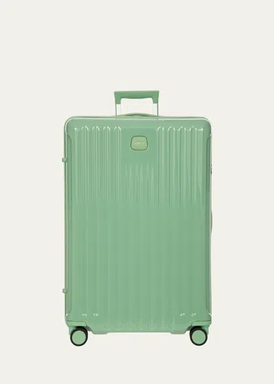 Bric's Postiano 30" Expandable Hardside Spinner Luggage In Green
